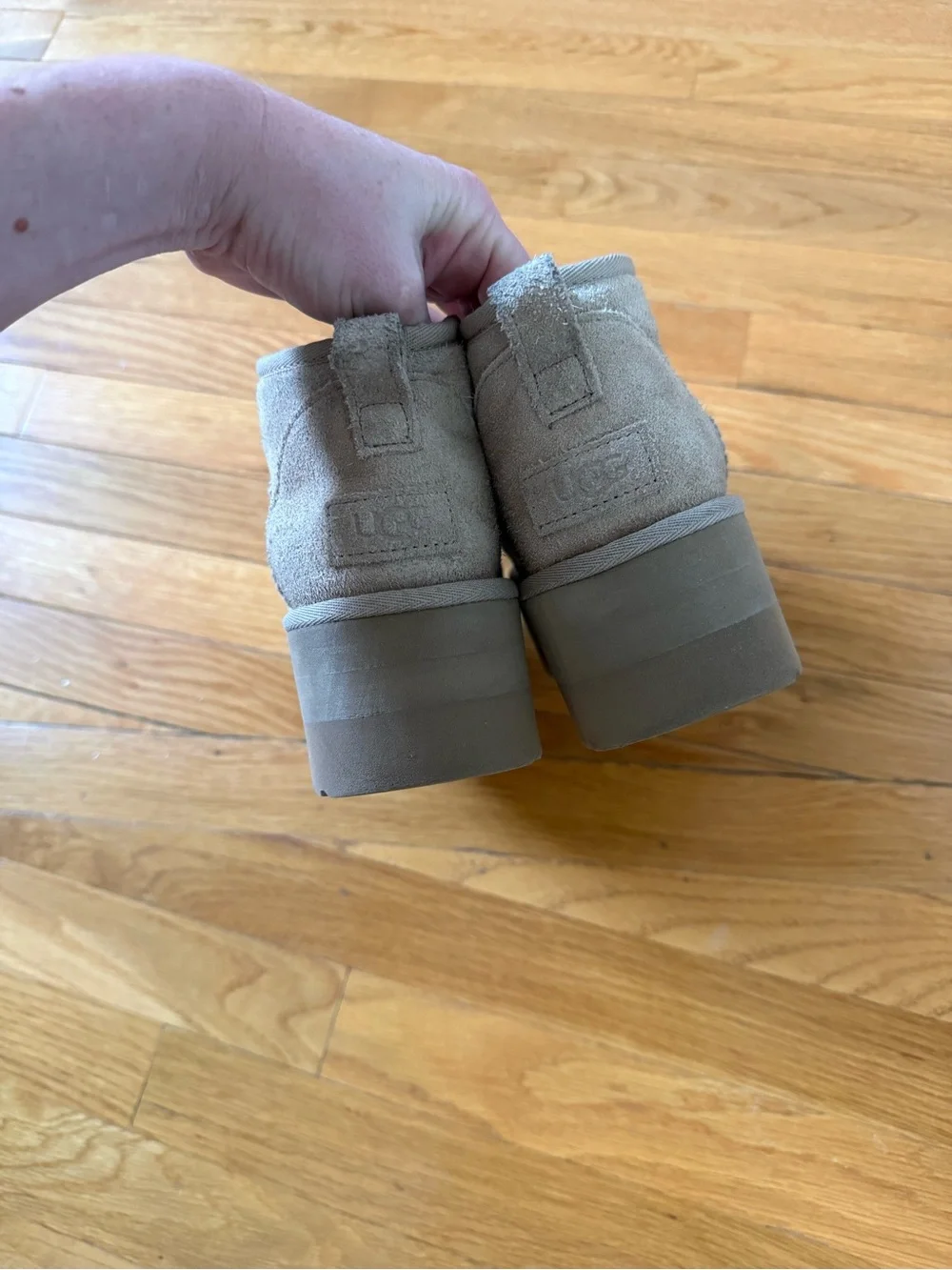 UGG platform boots